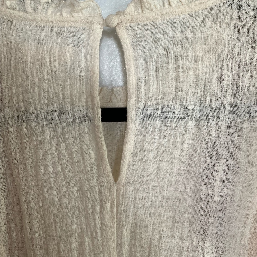 ODDY Gauzy Boho Tunic Festival Top Sz M - Picture 5 of 9